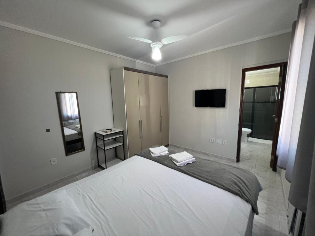 Apartamento Guilhermina De Frente Para O Mar Praia Grande  Exteriör bild