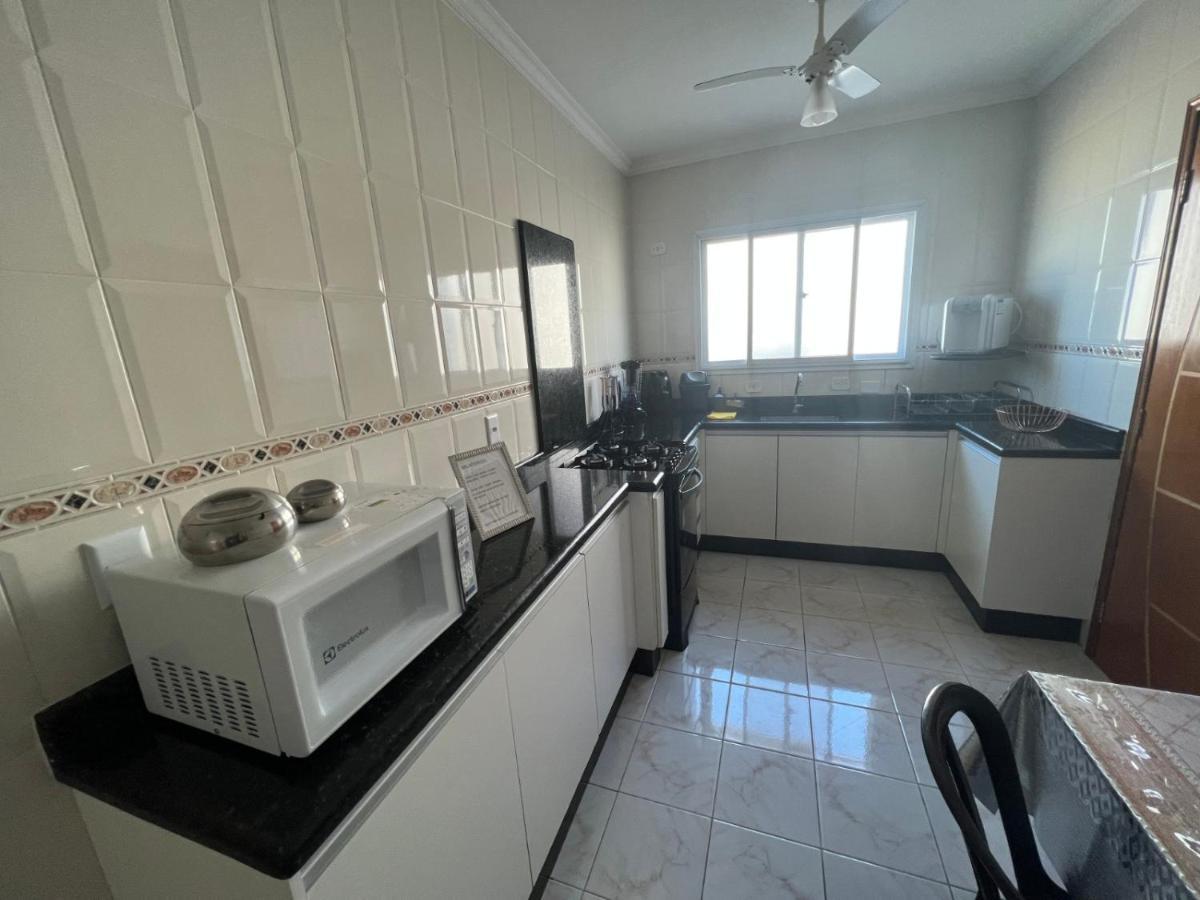 Apartamento Guilhermina De Frente Para O Mar Praia Grande  Exteriör bild