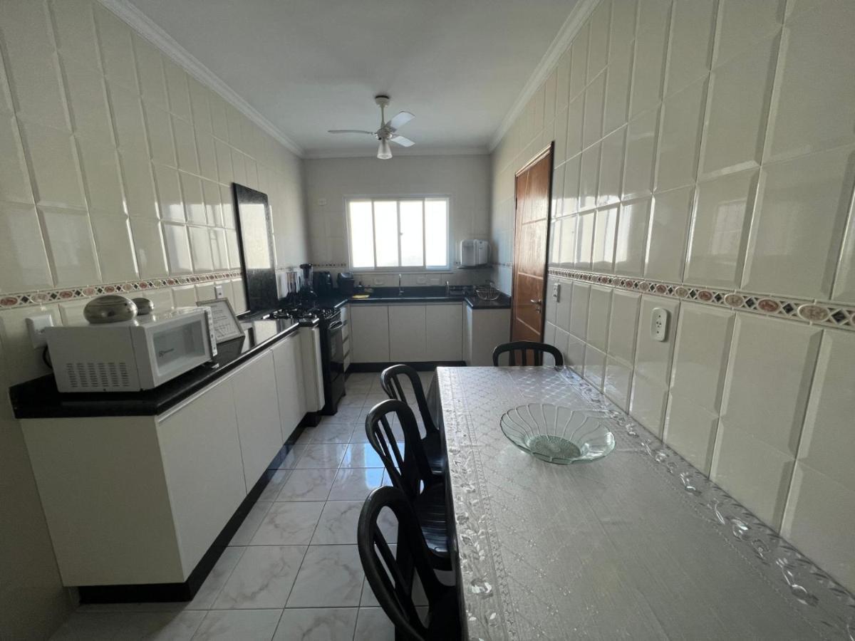 Apartamento Guilhermina De Frente Para O Mar Praia Grande  Exteriör bild
