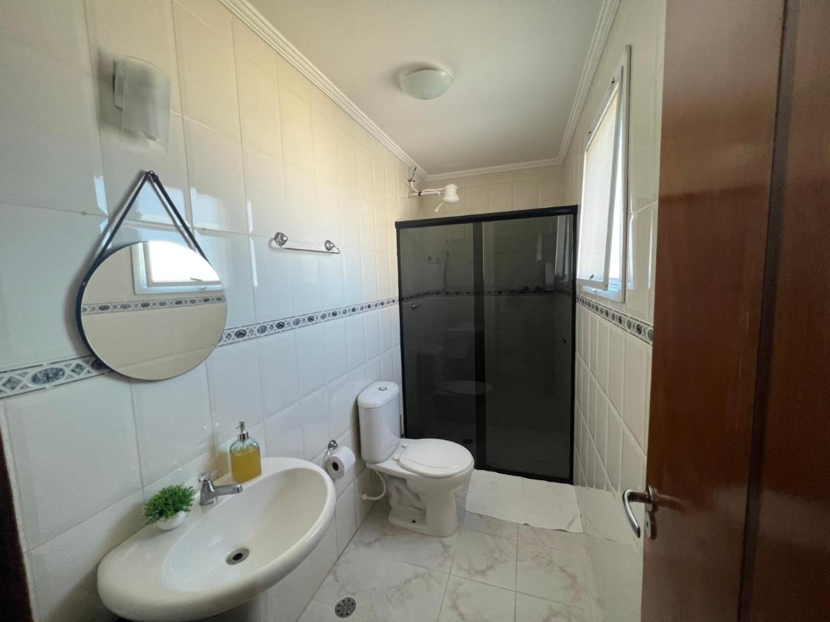 Apartamento Guilhermina De Frente Para O Mar Praia Grande  Exteriör bild